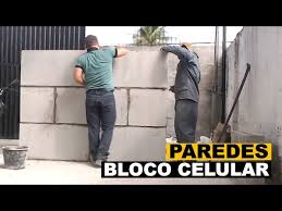 Blocos Celulares Leves na Vedação