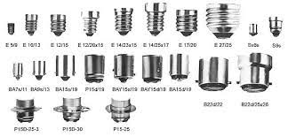 Modelos de Soquetes para Lâmpadas Nacionais