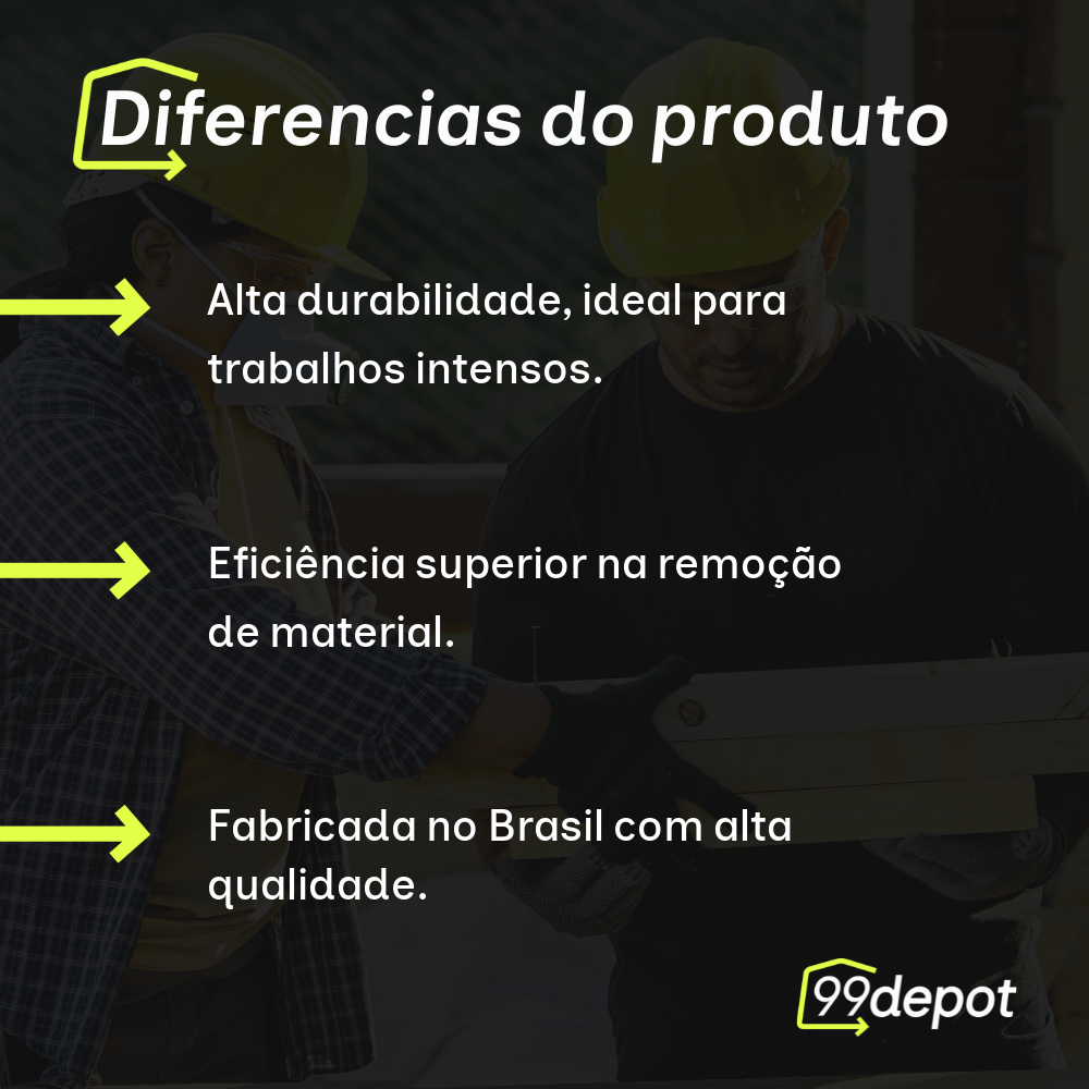 10 Lixas Ferro/Aço Trionite Grão 40 - Lixas Tatu