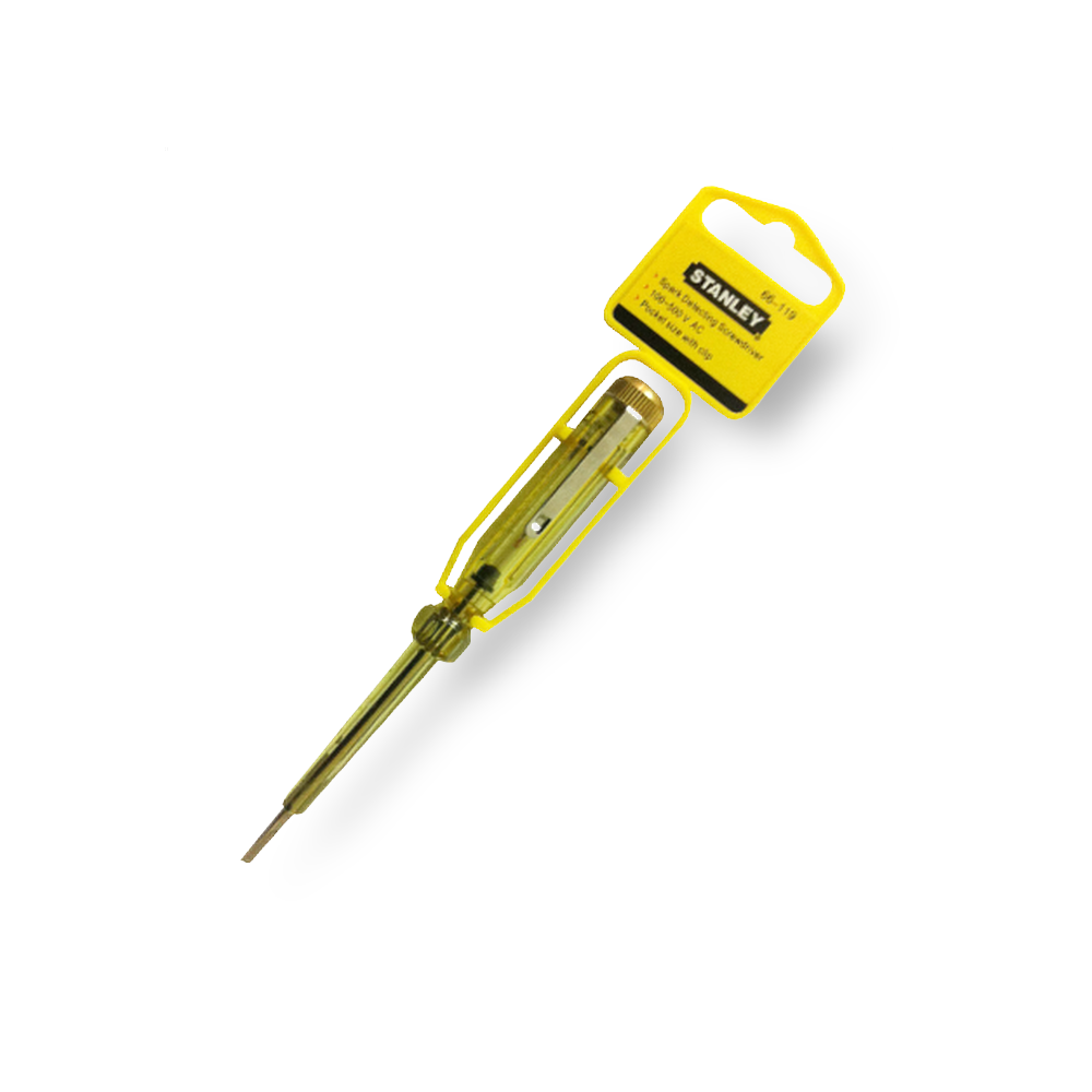 Chave de fenda teste de corrente - stanley - 99depot