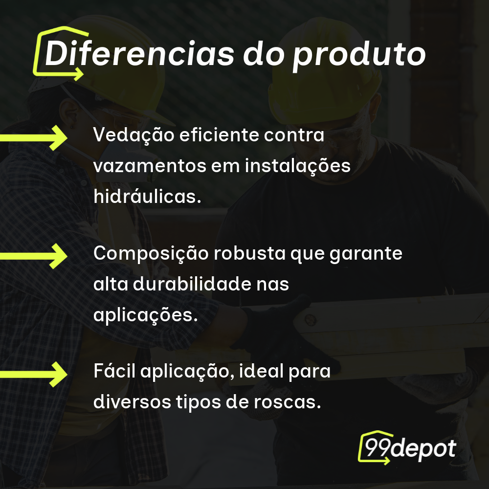 Fita Veda rosca 18mm x 10m - Krona