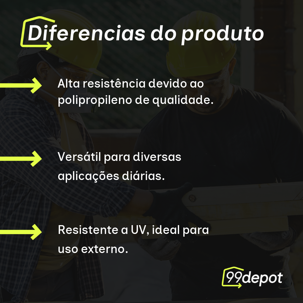 Corda Polipropileno Meada 8mm 30m - Riomar