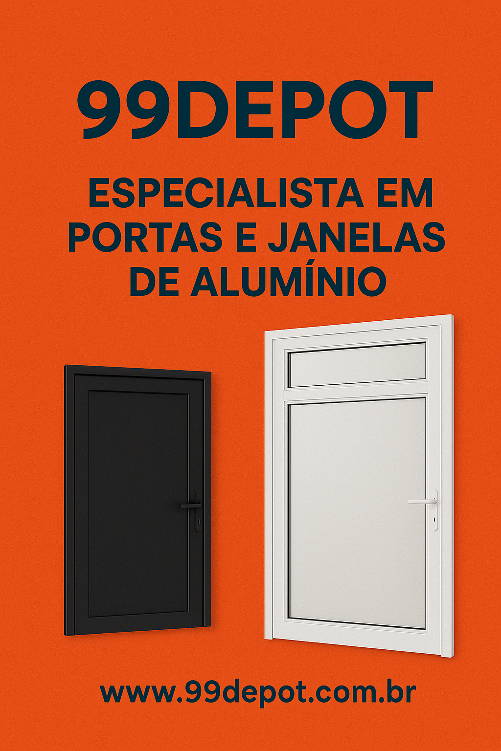 Vitro L25 - 2 Folhas Moveis 150x 100, alumínio preto com grade