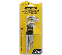 Kit Chave Torx 9 Peças- 99depot