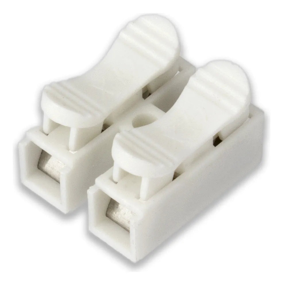 Conector de fios elétricos 2 em 2 saídas, kit 10 unidades