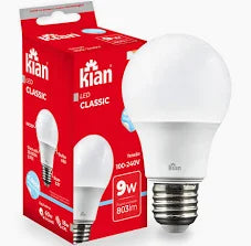 Lampada LED 9 w 110/220 volt Branca Klan - 99depot