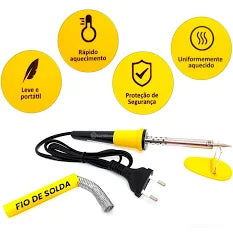 Ferro de solda 110V 40W BOM-9514 - 99depot