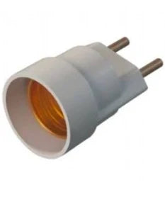 Soquete com plugue integrado V58E1 soquete E27- 99depot