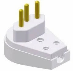 Plugue ( pino macho) 2P+T 90* gigante 20 Amp. V21E1 - 99depot