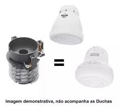 Chuveiro super ducha Kibanho Fame 5400 W 220 V 3T - 99depot