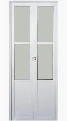 Porta Camarão L25 Lambril Branco com vidros 210x90