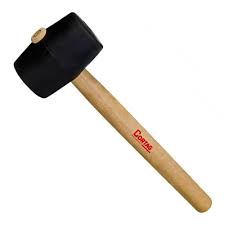 Martelo Borracha preto Cortag 50 mm - 99depot