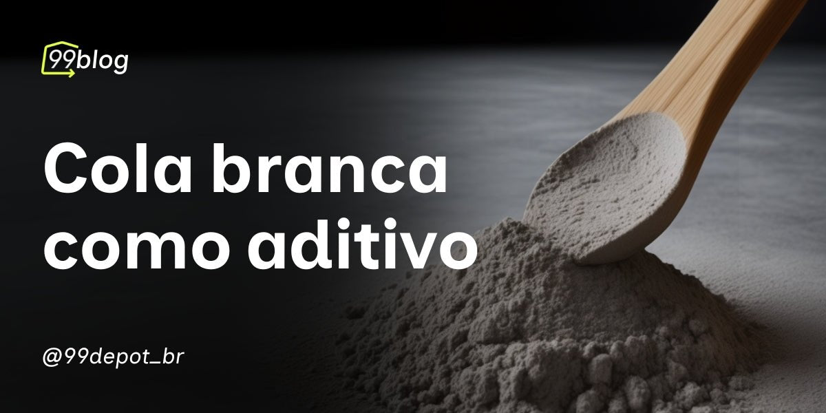 Cola Branca (PVA) Como Aditivo para Argamassas e Concretos - 99depot