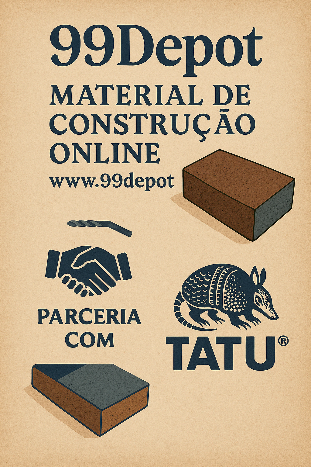 Site 99depot.com.br com grandes parcerias