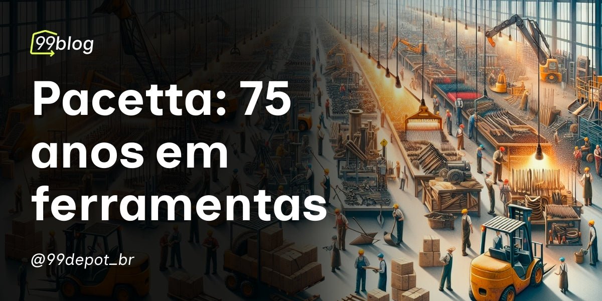 Pacetta: Da Primeira Colher de Pedreiro à Liderança no Mercado - 99depot