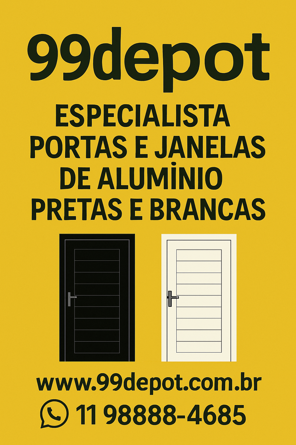 ESPECIALISTA EM PORTAS E JANELAS DE ALUMINIO