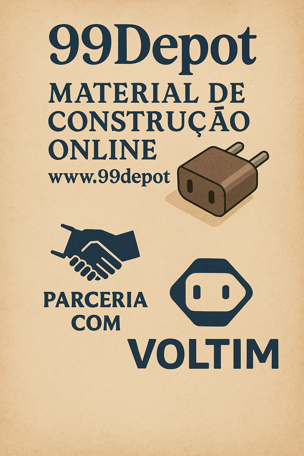 Voltim nova parceira da 99depot.com.br .......