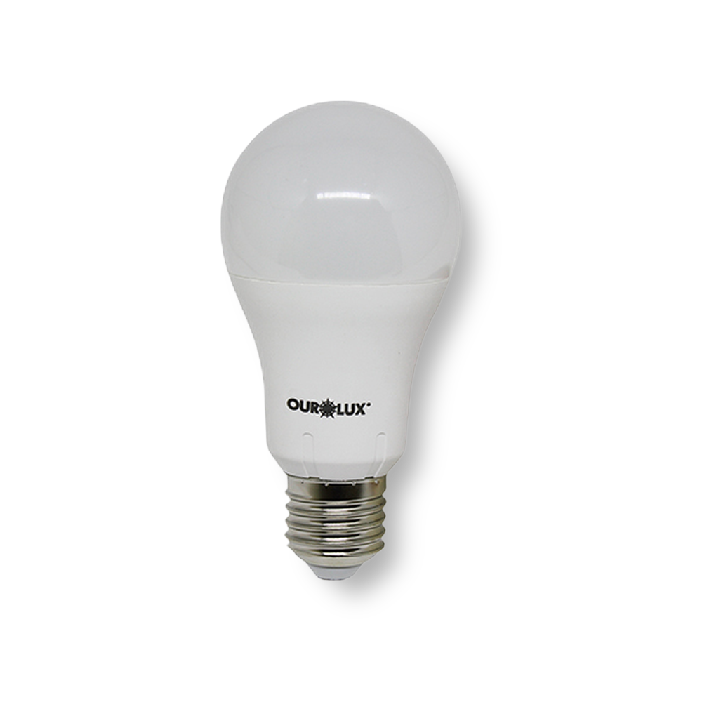 Lâmpada LED Bulbo 15W 6500K Bivolt - Ourolux