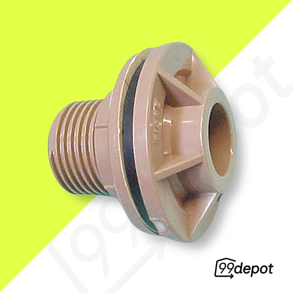 Adaptador com Flange 1.1/4" Marrom - Tigre