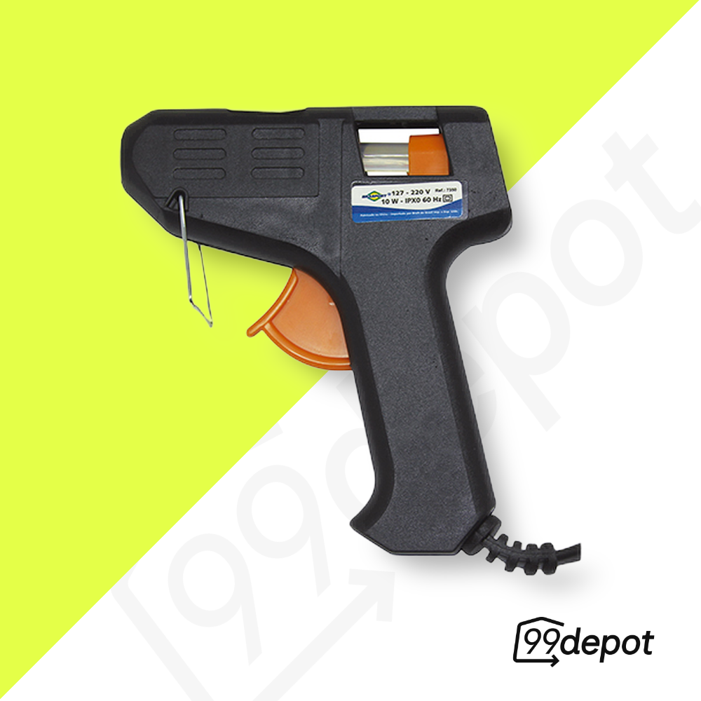 Pistola para Silicone 10W Pequena Bivolt - Brasfort