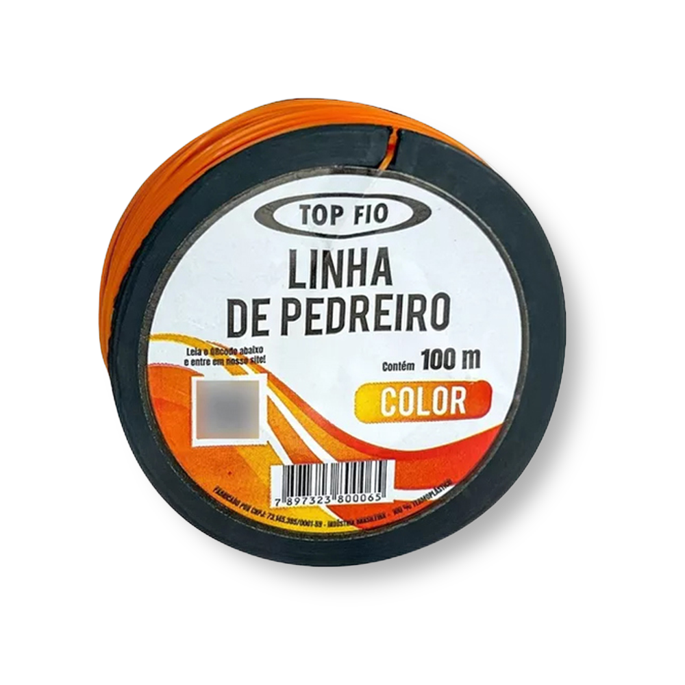 Linha Pedreiro Top Fio Lisa 100m