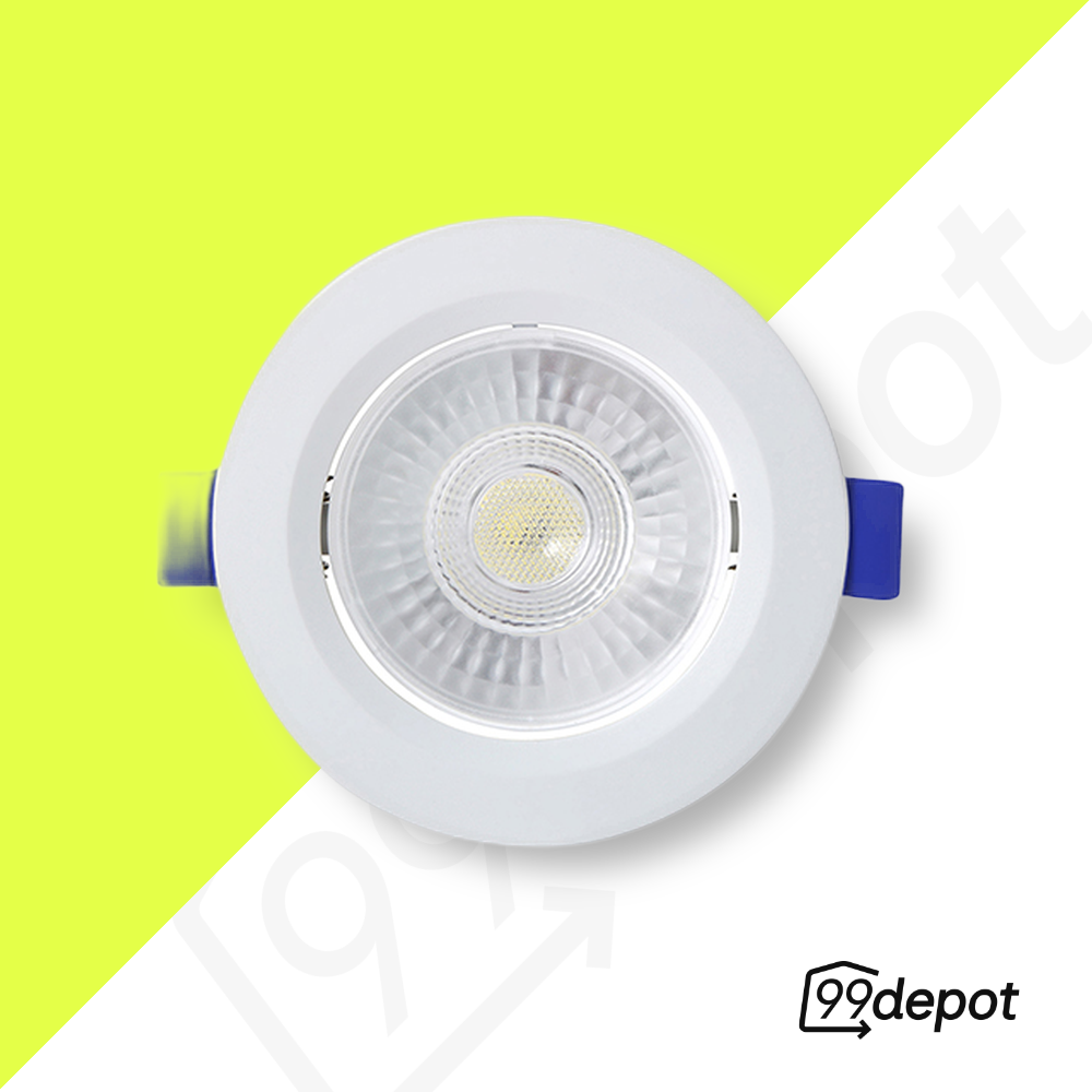 Spot Embutido 6W LED 3000K Redondo - Blumenau