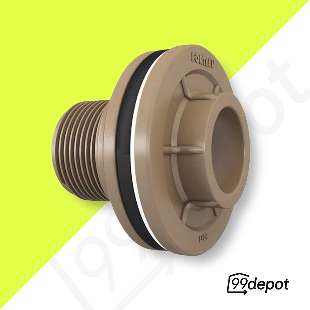 Adaptador com Flange 2" Marrom - Fortlev