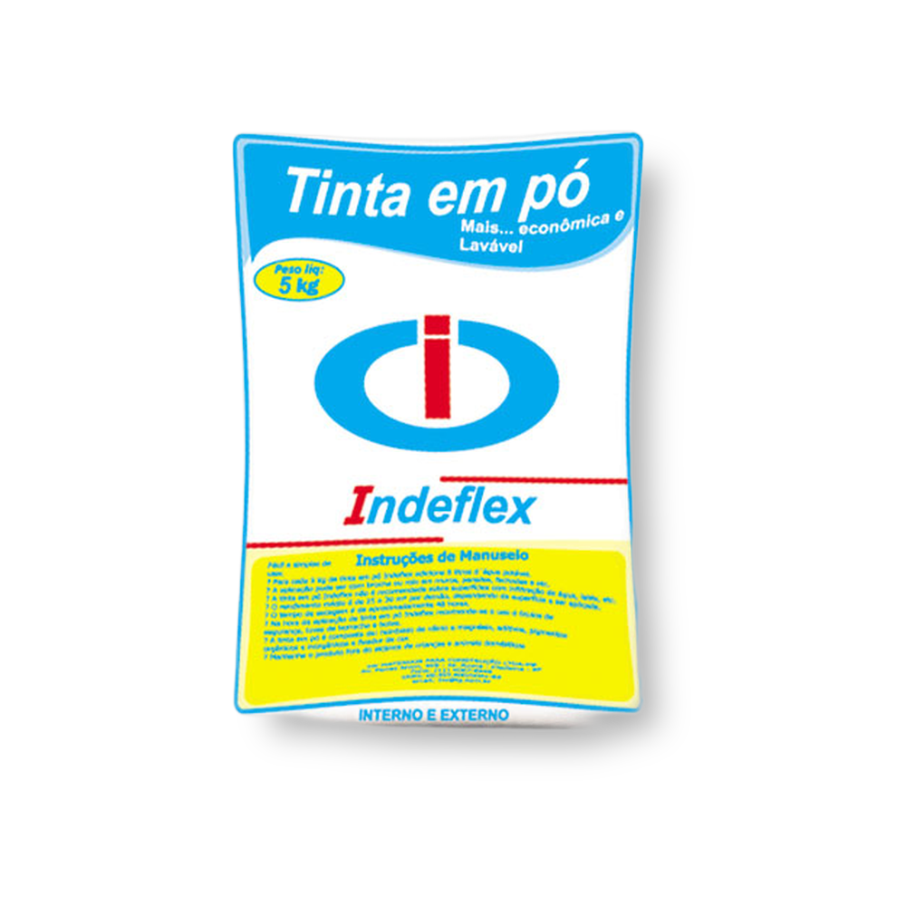 Tinta em Pó Verde 5 Kg - Indeflex