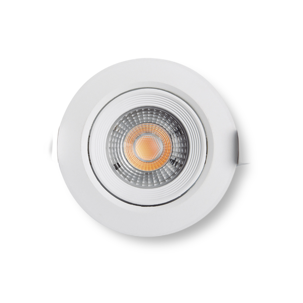 Spot Embutido LED 5W 3000K Redondo Branco