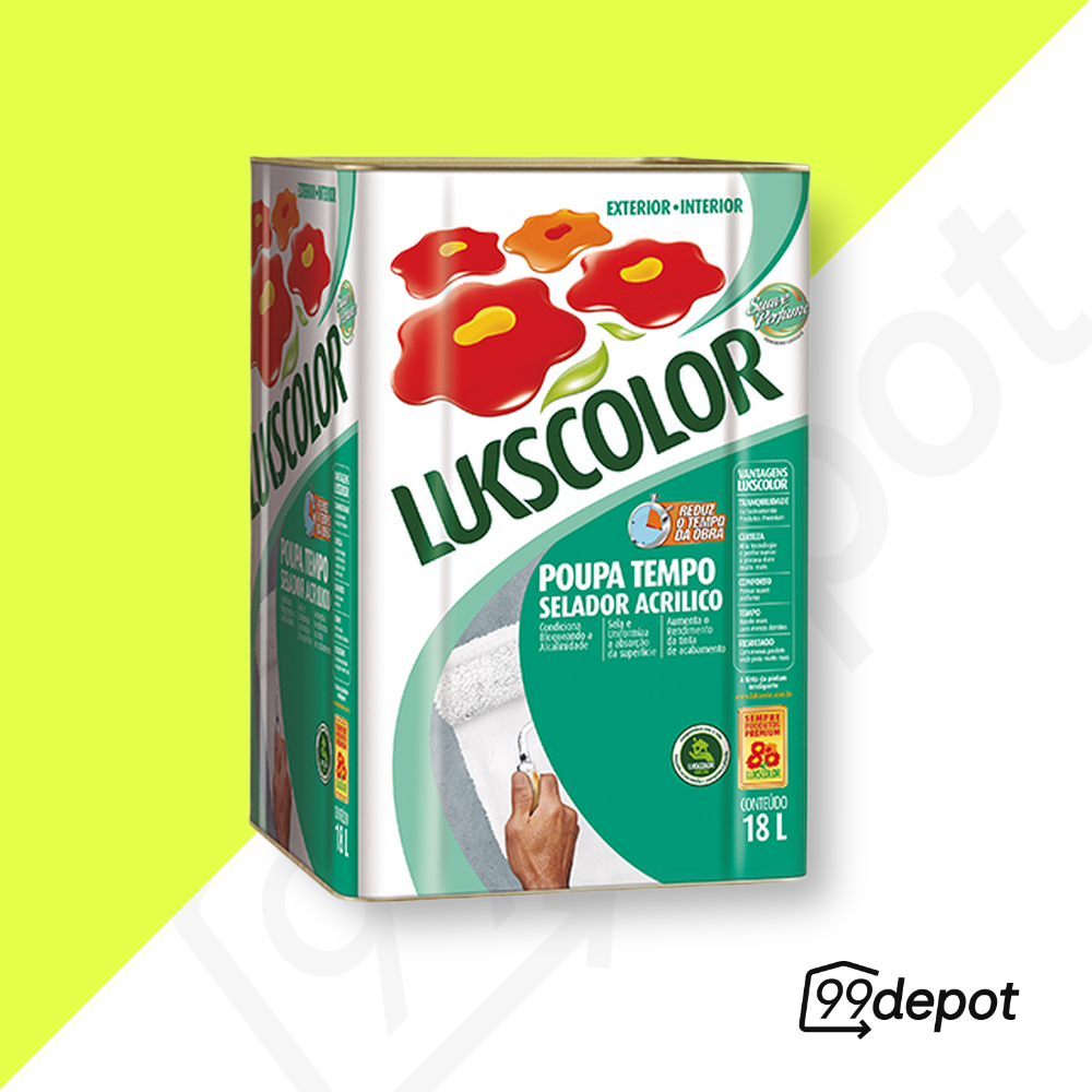 Seladora Acrílica para Parede 18L - Lukscolor