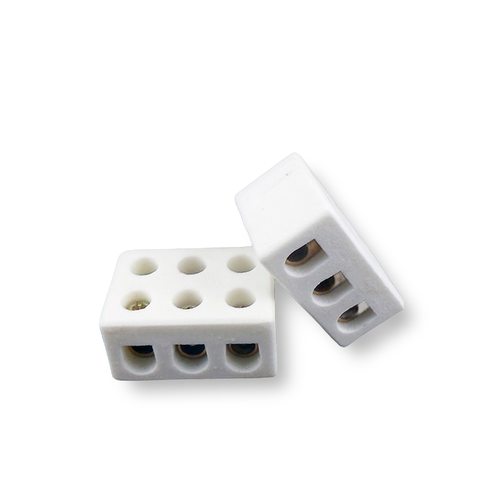 Conector de Porcelana 10mm Trifásico