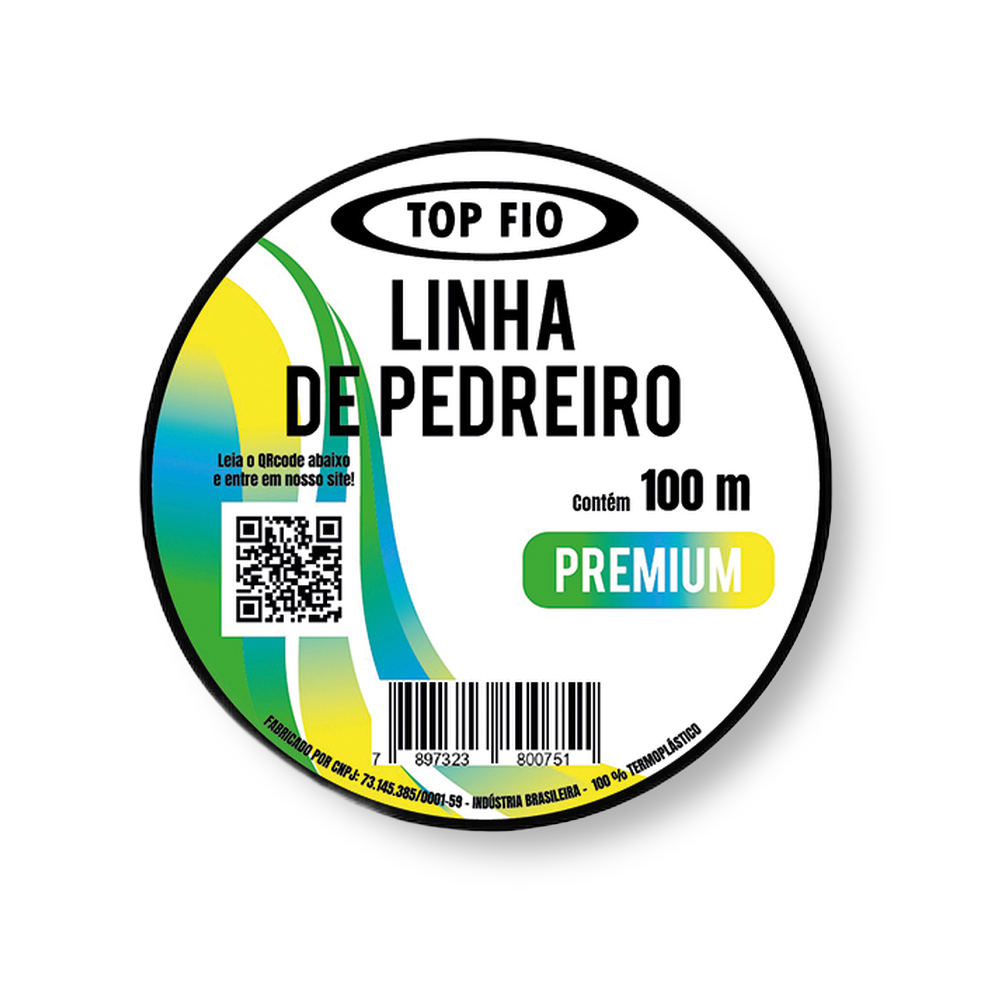 Linha de Pedreiro Fio Torcido 100m