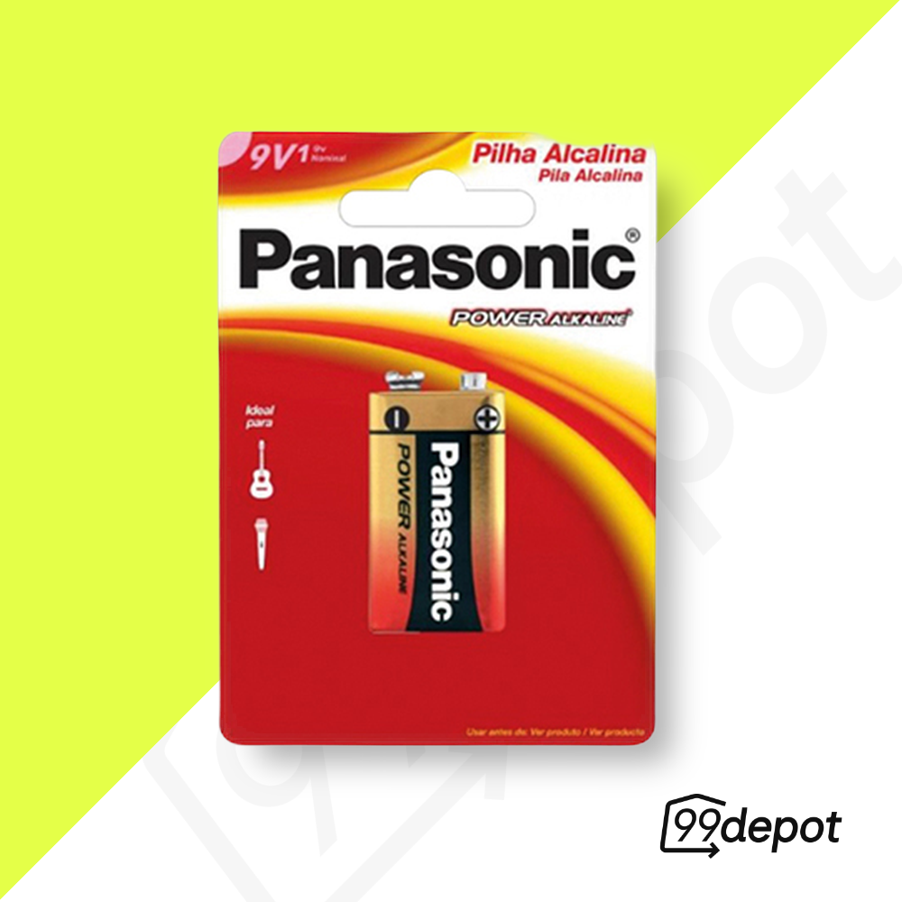 Bateria Alcalina 9V - Panasonic