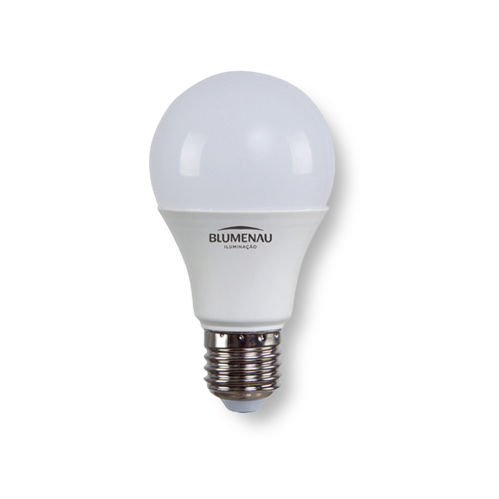 Lâmpada LED Bulbo 9W 3000K - Blumenau