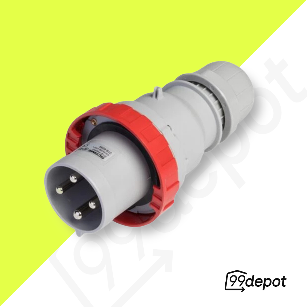 Plug de Alta Tensão 3P+T 63A 380/440V - Steck