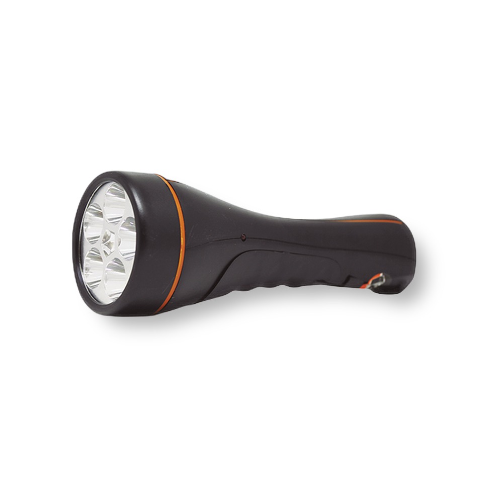 Lanterna 5 LEDs Recarrregável ABS - Foxlux