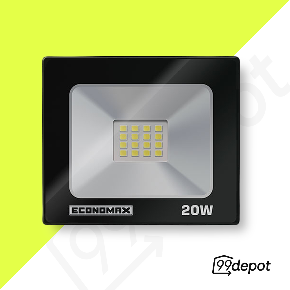 Refletor LED Econômax 20W IP65 6500K