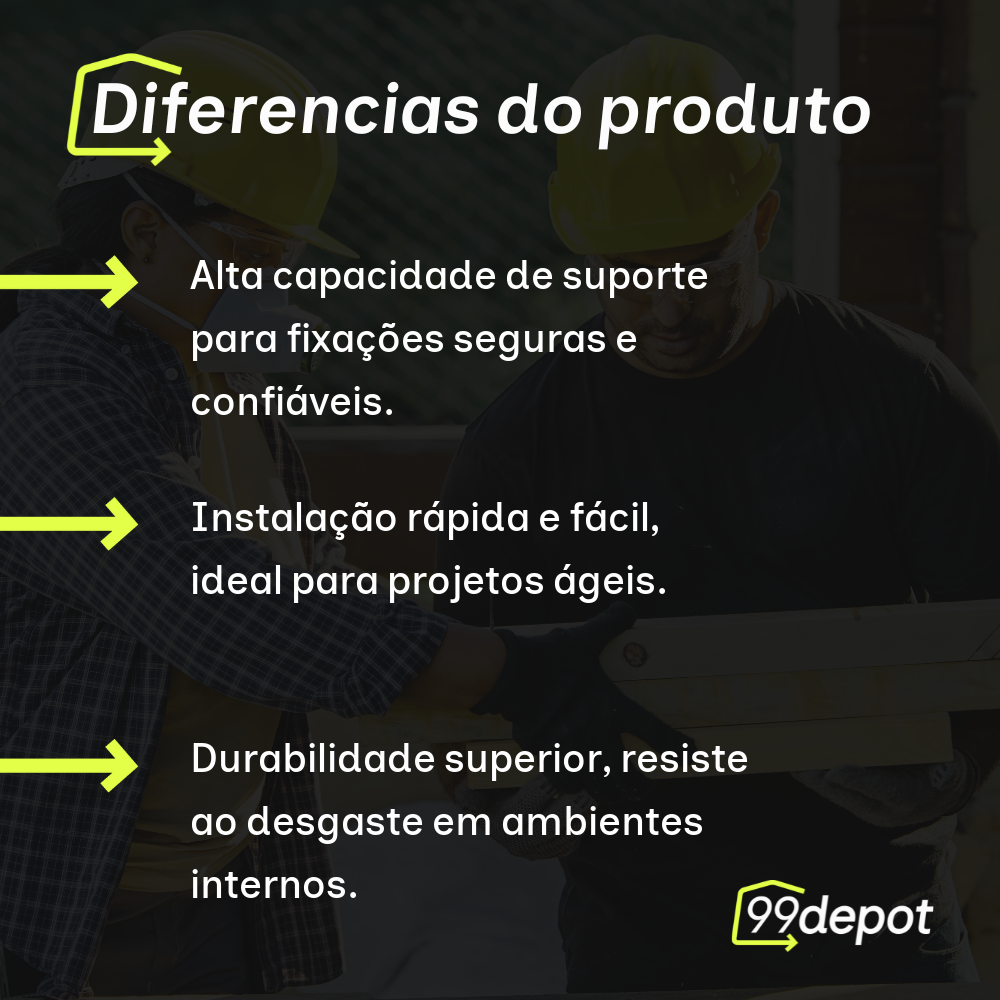 Bucha para Drywall Âncora Oca 08 c/ 25 Peças