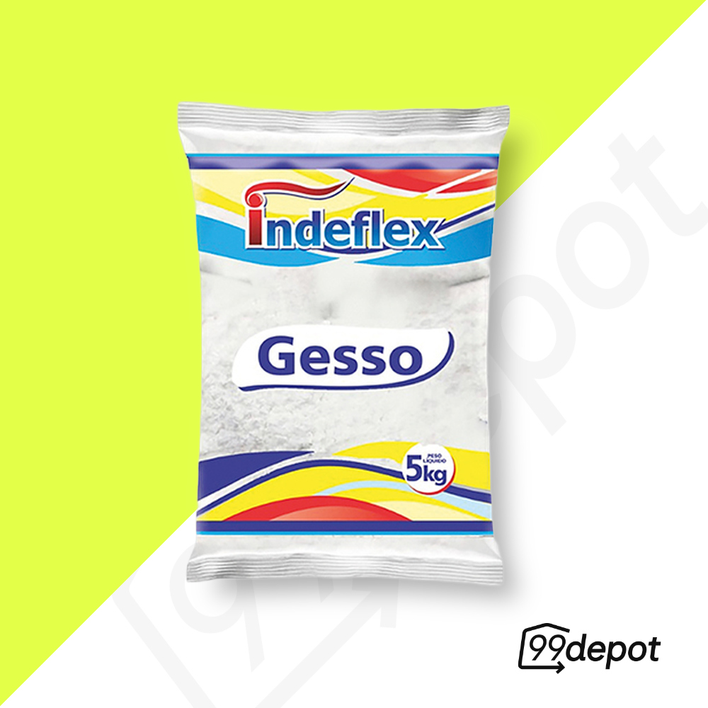 Gesso Branco 5 kg - Indeflex