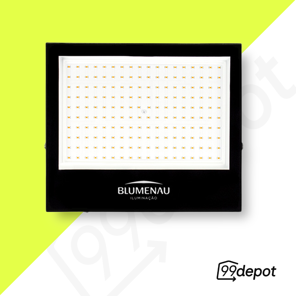 Refletor LED 200W IP66 6500K - Blumenau