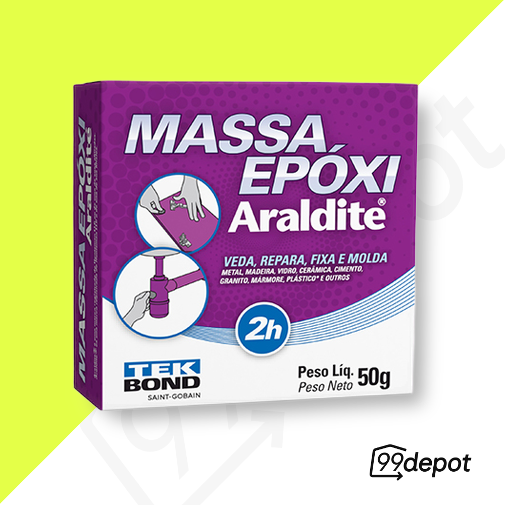 Massa Epóxi 50g Araldite - Tekbond