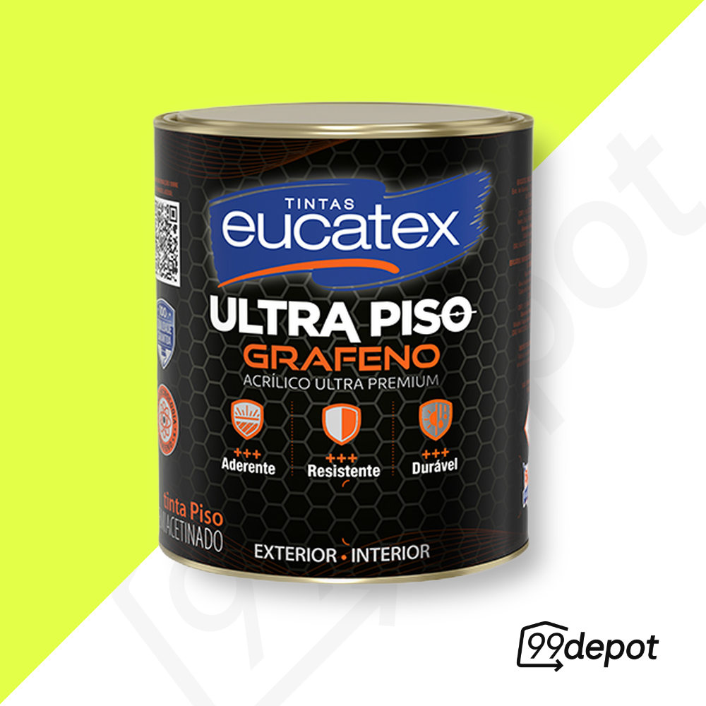 Tinta de Piso Grafeno 1/4 Castor - Eucatex