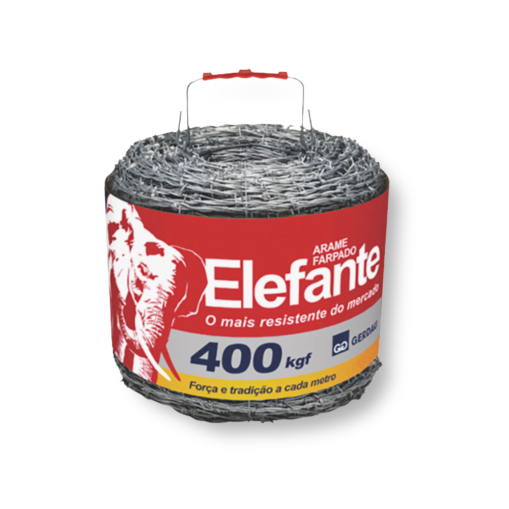 Arame Farpado 250 Mts Elefante - Gerdau