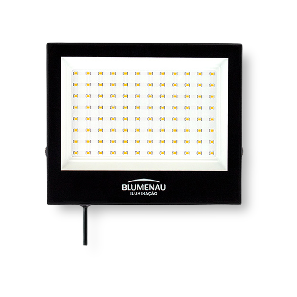 Refletor com LED 100W IP66 6500K - Blumenau