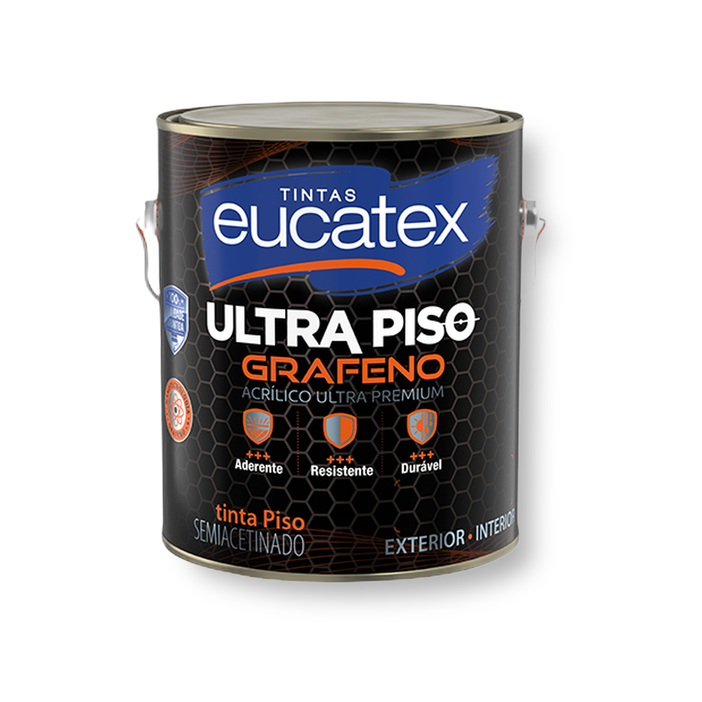 Tinta para Piso Grafeno Concreto - Eucatex