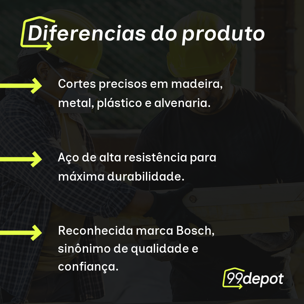 Serra Copo Aço Rápido 48 mm - Bosch