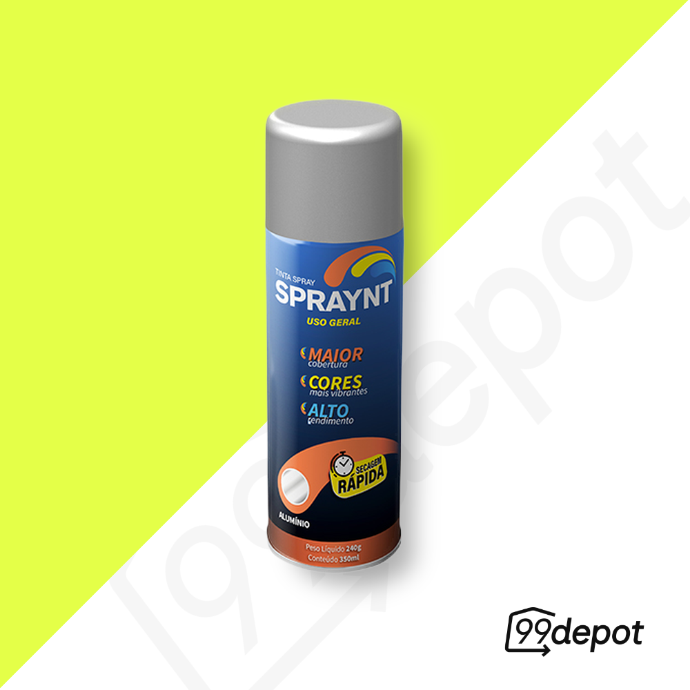 Spray de Alumínio 350ml - Spraynt