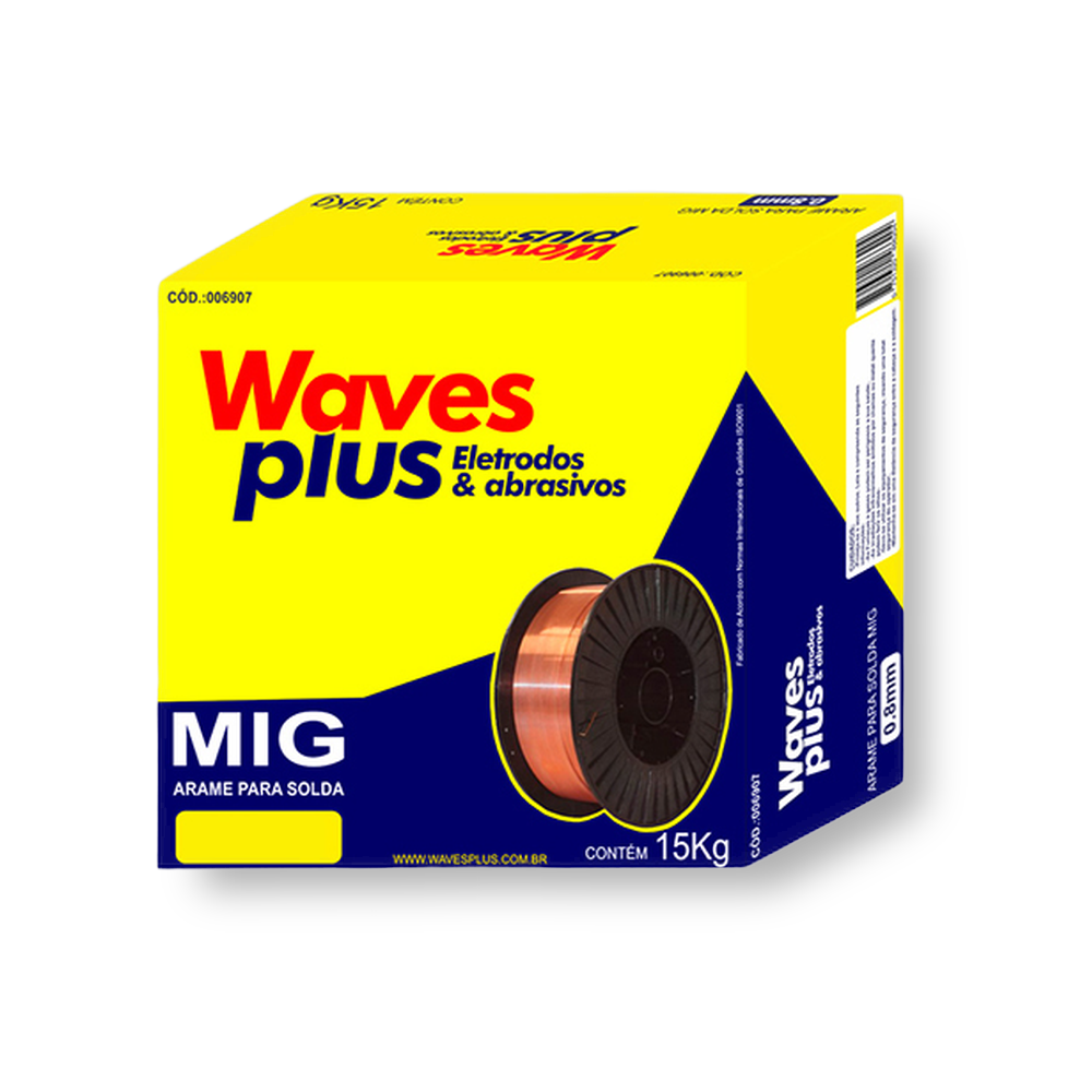 Arame de Solda MIG 1,20 mm - Waves