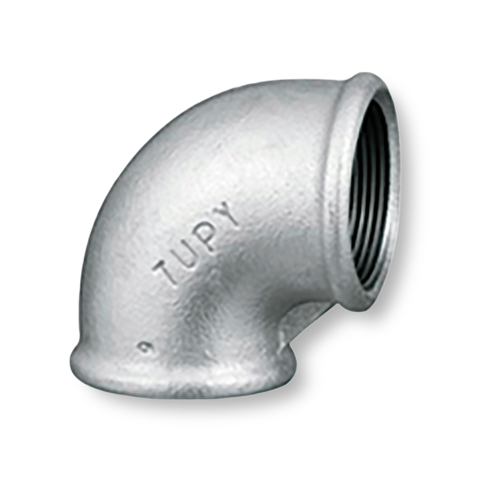 Cotovelo de Ferro Galvanizado 1.1/4" 90° - Tupy