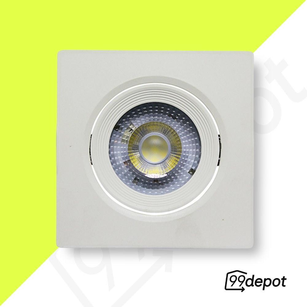 Spot Embutido 7W LED 6500K Quadrado